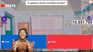 iShowSpeed Does KAHOOT ON HIMSELF AND RAGES😂 (FULL VIDEO)