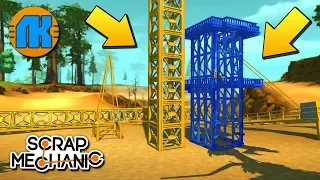 СТРОИМ КРАН для ГОРОДА в Scrap Mechanic !!! СТРИМ !!!