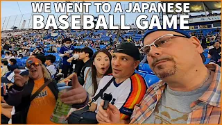 WE went to a JAPANESE PRO BASEBALL GAME in TOKYO!