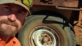 Outback In Field trailer axle repair. Live