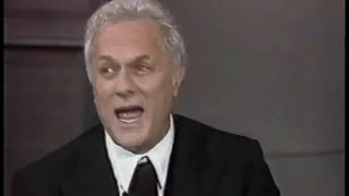 Tony Curtis on Letterman January 15, 1986