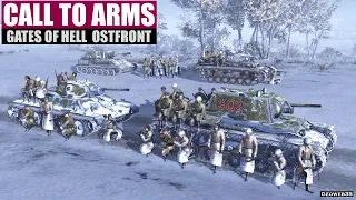 Call to Arms Gates of Hell Ostfront Za Rodinu! Campaign "Winter Storm" WW2 RTS Defense Strategy