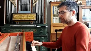 Domenico SCARLATTI: Sonata K. 124 | Diego Ares, harpsichord