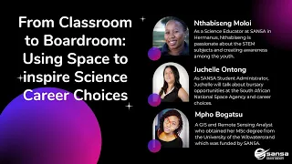 From Classroom to Boardroom: Using Space to Inspire Science Career Choices