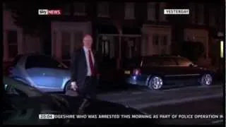 George Entwistle Door Slam after resigning from the BBC on 10/11/2012