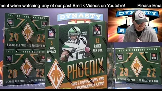 2022 Phoenix Football Card 4 Box Partial Case Break #3   Sports Cards
