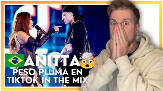 *Reacción* PESO PLUMA Y ANITTA - Bellakeo | PRIMERA PERFORMANCE - TikTok In The Mix