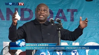 PPA-CI / Fête de la Renaissance 2024 : Discours du Président Laurent GBAGBO à Agboville