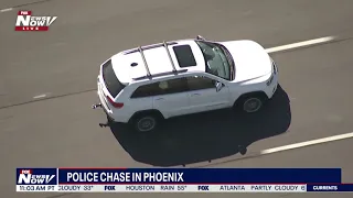 FULL POLICE CHASE: Man wanted by U.S. Marshals arrested following AZDPS pursuit