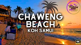 Dawn Delight: 5K Walking Tour on Chaweng Beach, Koh Samui, Thailand