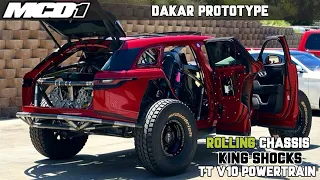 Land Rover Prerunner Dakar Prototype Rolling Chassis Completed | MORGAN CLARKE DESIGN