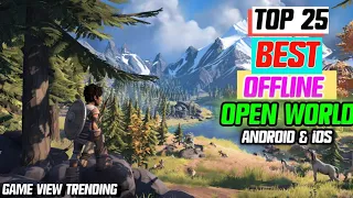 Top 25 Best Offline Open World for Android in 2023 | Offline games | Best Mobile Games #top10game