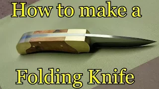 How to make a folding knife Template