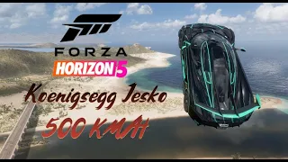 Forza Horizon 5 - Koenigsegg Jesko 500 km/h Top Speed