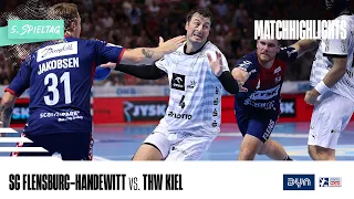 Highlights: Flensburg vs THW Kiel