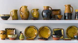 Clive Bowen & Christina Jansen in conversation at Shebbear Pottery