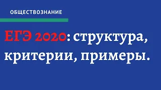 ЭССЕ ПО ОБЩЕСТВОЗНАНИЮ 2020: секреты написания