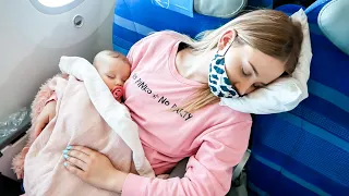 PODRÓŻ SAMOLOTEM Z 9 MIESIĘCZNYM DZIECKIEM!👶🏼✈️ | Andziaks