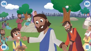 The Big Picnic- Jesus Feed 5000- Christian Bible Story
