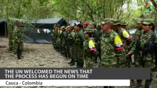 FARC Begins Disarmament Process