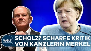 SCHARFE KRITIK von ANGELA MERKEL: OLAF SCHOLZ?  "Ein gewaltiger Unterschied zwischen mir und ihm!"