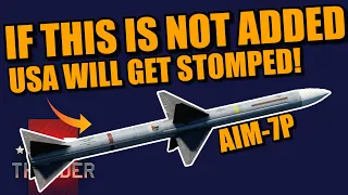 War Thunder THIS MISSILE might save the US in the future BEFORE we get AIM120's and R-77's!