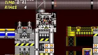 Sonic 2 debug mode background glitch - dark chemical plant Zone