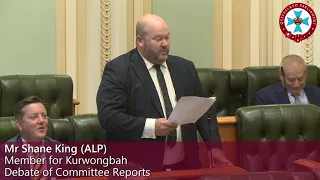 Transport and Resources Committee (Qld Parliament) Chair, Shane King MP, speaks to an energy report.