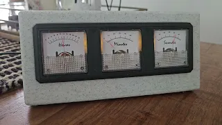 Vu Meter Clock