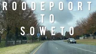 Roodepoort to Soweto, Meadowlands | Johannesburg |South Africa | Driving video |