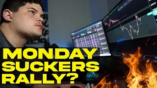 SQUEEZE or RALLY Monday Don’t Miss THIS  [ SP500, SPY, QQQ, TSLA, BTC, Stock Market Today ]