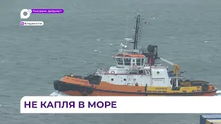 В морской воде в районе бухты Диомид обнаружено неустановленное вещество