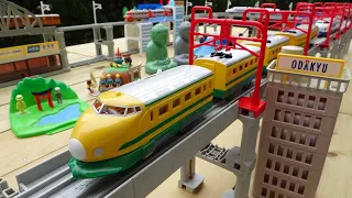 JR train & Shinkansen☆Plarail I created and played a Japanese travel scenery course