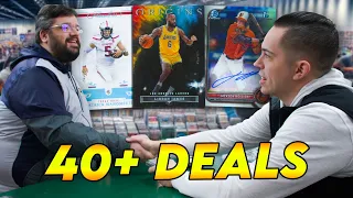 The MOST Deals I've EVER Made At A Sports Card Show! 😱