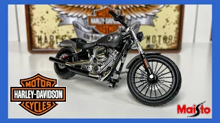 1:18 Harley Davidson Breakout (2016) - Maisto [Unboxing]