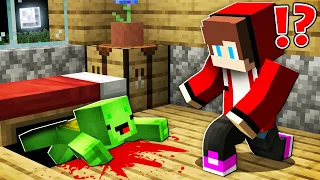 Who KIDNAPPED Mikey and JJ UNDER THE BED in Minecraft ? - Minecraft (Maizen)