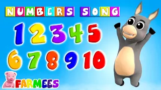 Numbers Song | Count Numbers | 1 to 100 | Alphabet A to Z | Preschool Songs for Kids - Farmees