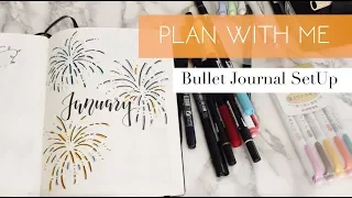Bullet Journal Ideas for Beginners + Set Up Guide - January 2018