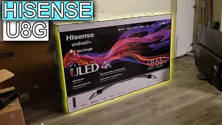 Hisense U8G Setup & Unboxing - PS5 Gaming TV