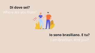 How to say where are you from in italian for beginners with english sub| level 2 | Learnself lingua