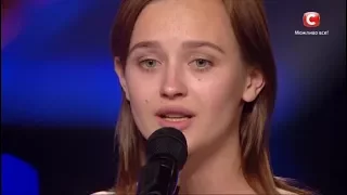 Lera Yaskevich - Kodaline - All I Want |  "X-factor-8" Ukraine (09/02/2017) - incredible