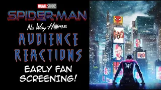 Spider-Man No Way Home Early Fan Screening Audience Reactions