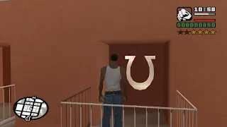 How to collect Horseshoe #43 at the beginning of the game - GTA San Andreas