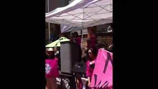 CODEPINK speaks at Cong Woolsey's Rally to End Wars