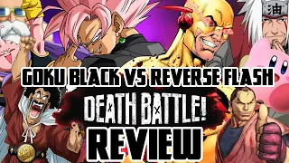 Goku Black VS Reverse Flash (DEATH BATTLE!) Review