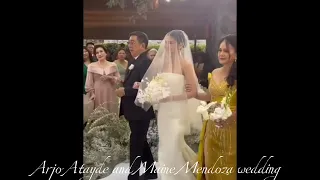 Arjo and Maine wedding || marry the one you love #mainemendoza #arjoatayde