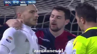 Bologna Vs AC Milan - Serie a Highlights