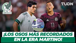 Sin contundencia... Los MEGA OSOS de Selección Mexicana, en la era Martino | TUDN