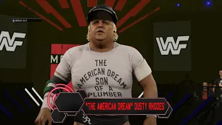 WWE 2K24 SHAWN MICHAELS VS DUSTY RHODES WORLD HEAVYWEIGHT CHAMPIONSHIP