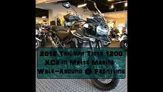 2018 Triumph Tiger 1200 XCa in Matte Marine Walk Around @ Frontline Eurosports